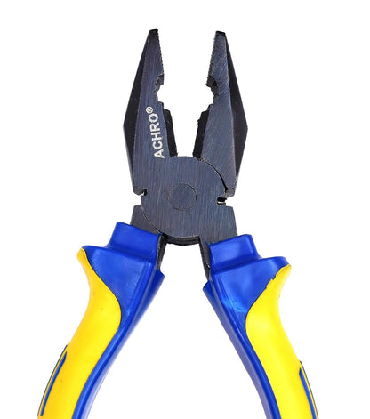 ACHRO Combo Pack Of 2 Contains 8 Inch adjustable Wrench and 8 Inch Combination Plier